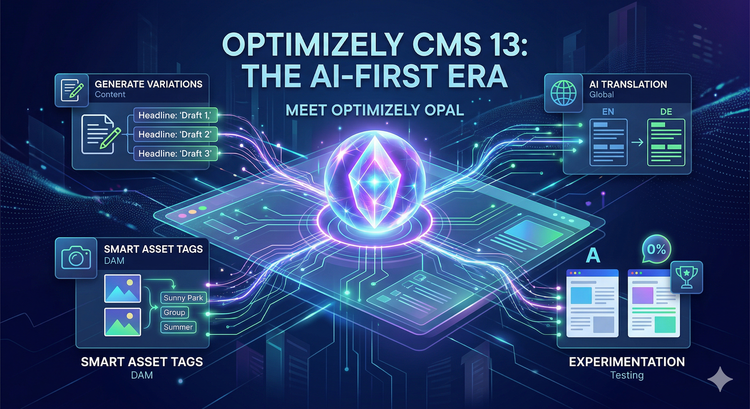 Optimizely 13: Officially the "AI-first" era.