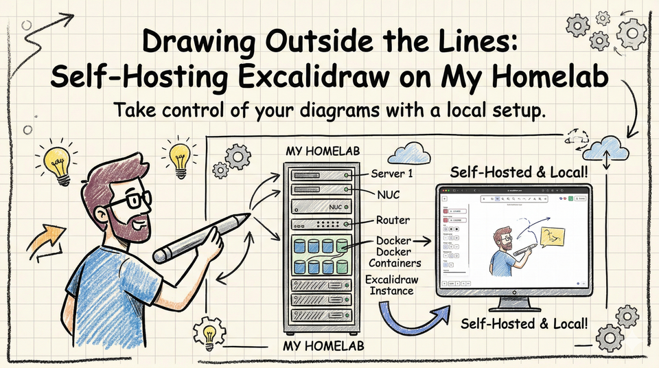 Drawing Outside the Lines: Self-Hosting Excalidraw on My Homelab