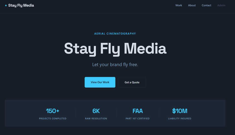 Building the Stay Fly Media Portfolio with EmDash
